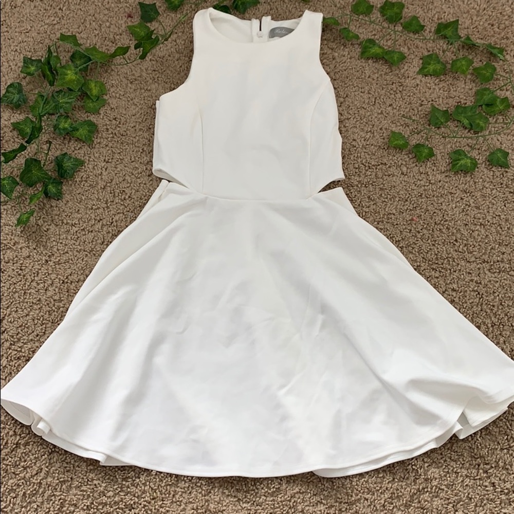 white dress